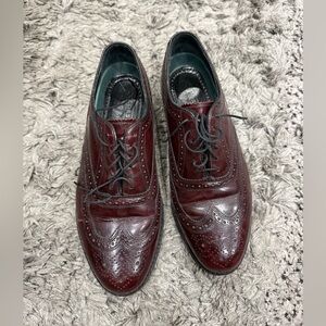 Florsheim Imperial Collection Wingtips Men Shoes 93351 Burgundy